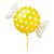 Balão de Festa Metalizado 18" 45cm - Candy Amarelo - 1 unidade - Cromus - Rizzo - Imagem 1