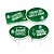 Kit Placas Divertidas - Palmeiras - 4 unidades - Festcolor - Rizzo - Imagem 1