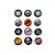 Bottom Para Lembrancinha - Carros Hot Wheels - 12 unidades - Rizzo - Imagem 1