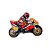 Balão de Festa Metalizado 36" 93cm - Moto Racing Laranja - 1 unidade - Rizzo - Imagem 1