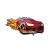 Balão de Festa Metalizado 32" 82cm - Hot Cars Vermelho - 1 unidade - Rizzo - Imagem 1