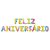 Balão de Festa Microfoil 16" 40 cm - "Feliz Aniversário" Acor-Íris - 1 unidade - Make Mais - Rizzo - Imagem 1