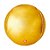 Balão de Festa Metalizado 25" - Dourado - 1 unidade - São Roque - Rizzo - Imagem 1