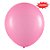 Balão de Festa Redondo Profissional Látex Liso 24" 60cm - Rosa Pink - 3 unidades - Art-Latex - Rizzo - Imagem 1