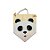 Plaquinha em MDF para pendurar - Panda - 1 unidade - Rizzo - Imagem 1
