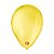 Balão de Festa 6,5" Basic - Amarelo - 50 Unidades - Balões São Roque - Imagem 1