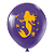 Balão de Festa Redondo Profissional Látex Decorado 11" 28cm - Sereia - 25 Unidades - Art-Latex - Imagem 5