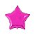 Balão de Festa Metalizado 20" 50cm - Estrela Pink - 01 Unidade - Flexmetal - Rizzo Balões - Imagem 1