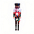 Boneco Soldado Quebra Nozes de Madeira EN031-36 - 37cm - 1 unidade - Rizzo - Imagem 1
