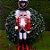 Boneco Soldado Quebra Nozes de Madeira EN009-27 - 30cm - 1 unidade - Rizzo - Imagem 1