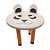 Decoração MDF Banco com Orelhas Panda - 01 unidade - Mara Móveis - Rizzo - Imagem 1