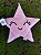 Estrela Color Rosa em Feltro G - 01 unidade - Pé de Pano - Rizzo Embalagens - Imagem 2