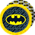 Prato Festa Batman 18cm - 08 unidades - Festcolor -  Festas - Imagem 1