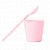 Kit Gourmet com Colher Piccolo - Rosa Candy - 25ml - 10 unidades - Plastilânia - Rizzo - Imagem 2
