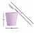Kit Gourmet com Colher Piccolo - Lilás Candy - 25ml - 10 unidades - Plastilânia - Rizzo - Imagem 3