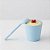 Kit Gourmet com Colher Piccolo - Azul Candy - 25ml - 10 unidades - Plastilânia - Rizzo - Imagem 4