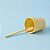 Kit Gourmet com Colher Piccolo - Amarelo Candy - 25ml - 10 unidades - Plastilânia - Rizzo - Imagem 1