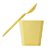 Kit Gourmet com Colher Piccolo - Amarelo Candy - 25ml - 10 unidades - Plastilânia - Rizzo - Imagem 2