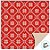 Folha de Papel para Presente de Natal Kraft - 70x69cm - Tricot - 25 unidades - Rizzo - Imagem 2