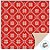 Folha de Papel para Presente de Natal Kraft - 70x69cm - Tricot - 10 unidades - Rizzo - Imagem 2