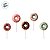 Velas Pick - Donuts - 7cm - 5 unidades - Rizzo - Imagem 3