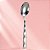 Colher Refeição Descartável Design Premium - Prata - 18cm - 10 unidades - Rizzo - Imagem 1