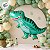 Balão de Festa Metalizado 96x79 - Dinossauro - 1 unidade - Rizzo - Imagem 2