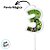 Vela Pick - Hulk Nº3 - 13cm - 1 unidade - Disney Original - Rizzo - Imagem 3