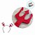 Tiara Halloween Tridente - Preto e Vermelho - 1 unidade - Rizzo - Imagem 2