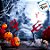 Tiara Halloween Tridente - Preto e Vermelho - 1 unidade - Rizzo - Imagem 3