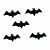 Aplique Decorativo EVA de Halloween - Morcego - 5cm - 10 unidades - Rizzo - Imagem 1