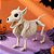 Enfeite de Halloween - Esqueleto Cachorro - 24x30cm - 1 unidade - Rizzo - Imagem 1