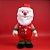 Papai Noel com Som e Movimento - Vermelho - 14x32x8cm - 1 unidade - Rizzo - Imagem 1