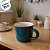 Caneca de Porcelana - Verde Escuro - 70ml - 1 unidade - Rizzo - Imagem 4