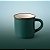 Caneca de Porcelana - Verde Escuro - 70ml - 1 unidade - Rizzo - Imagem 1