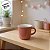 Caneca de Porcelana - Rosa Escuro - 70ml - 1 unidade - Rizzo - Imagem 4