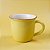 Caneca de Porcelana - Amarelo - 140ml - 1 unidade - Rizzo - Imagem 1