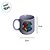 Mini Caneca de Cerâmica Tina  - Hogwarts Cinza - Harry Potter - 100ml - 1 unidade - Zonacriativa - Rizzo - Imagem 2