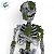 Enfeite Decorativo de Halloween Para Pendurar - Esqueleto Musgo Augustus - 40cm - 1 unidade - Cromus - Rizzo - Imagem 3
