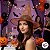Chapéu de Bruxa Transparente Marrom - Teia de Aranha Dourada - Halloween  - 1 unidade - Rizzo - Imagem 4