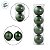 Bolas de Natal em Tubo - Verde Musgo - Fosco e Perolado - 12cm - 4 unidades - Cromus - Rizzo - Imagem 3