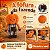 Abóbora de Pelúcia com Macacão Xadrez - Laranja -  13x23x12cm - Halloween - 1 unidade - Rizzo - Imagem 2