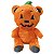 Urso Abóbora Laranja de Pelúcia - 14x22x15cm - Halloween - 1 unidade - Rizzo - Imagem 2