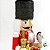 Boneco Soldado Quebra Nozes de Madeira - Placa "Christmas" - Vermelho e Azul - 38cm - 1 unidade - Rizzo - Imagem 5