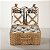 Kit Cesta Pic Nic Para 4 Pessoas - 46x20x33cm com 22 Peças - Natural - 1 unidade - Cromus - Rizzo - Imagem 1