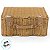 Kit Cesta Pic Nic Para 4 Pessoas - 46x20x33cm com 22 Peças - Natural - 1 unidade - Cromus - Rizzo - Imagem 3