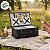 Kit Cesta Pic Nic Para 4 Pessoas - 54x20x34cm com 22 Peças - Preto - 1 unidade - Cromus - Rizzo - Imagem 10
