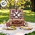 Kit Cesta Pic Nic Para 2 Pessoas - 40x21x28cm com 17 Peças - Natural/Vermelho - 1 unidade - Cromus - Rizzo - Imagem 10