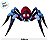 Aranha de Halloween Inflável com LED - 240cm - 1 unidade - PartiuFesta - Rizzo - Imagem 4