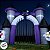 Arco Castelo Assombrado de Halloween Inflável com LED - 270cm - 1 unidade - PartiuFesta - Rizzo - Imagem 1